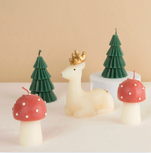 Jólakertasett - 5 stk