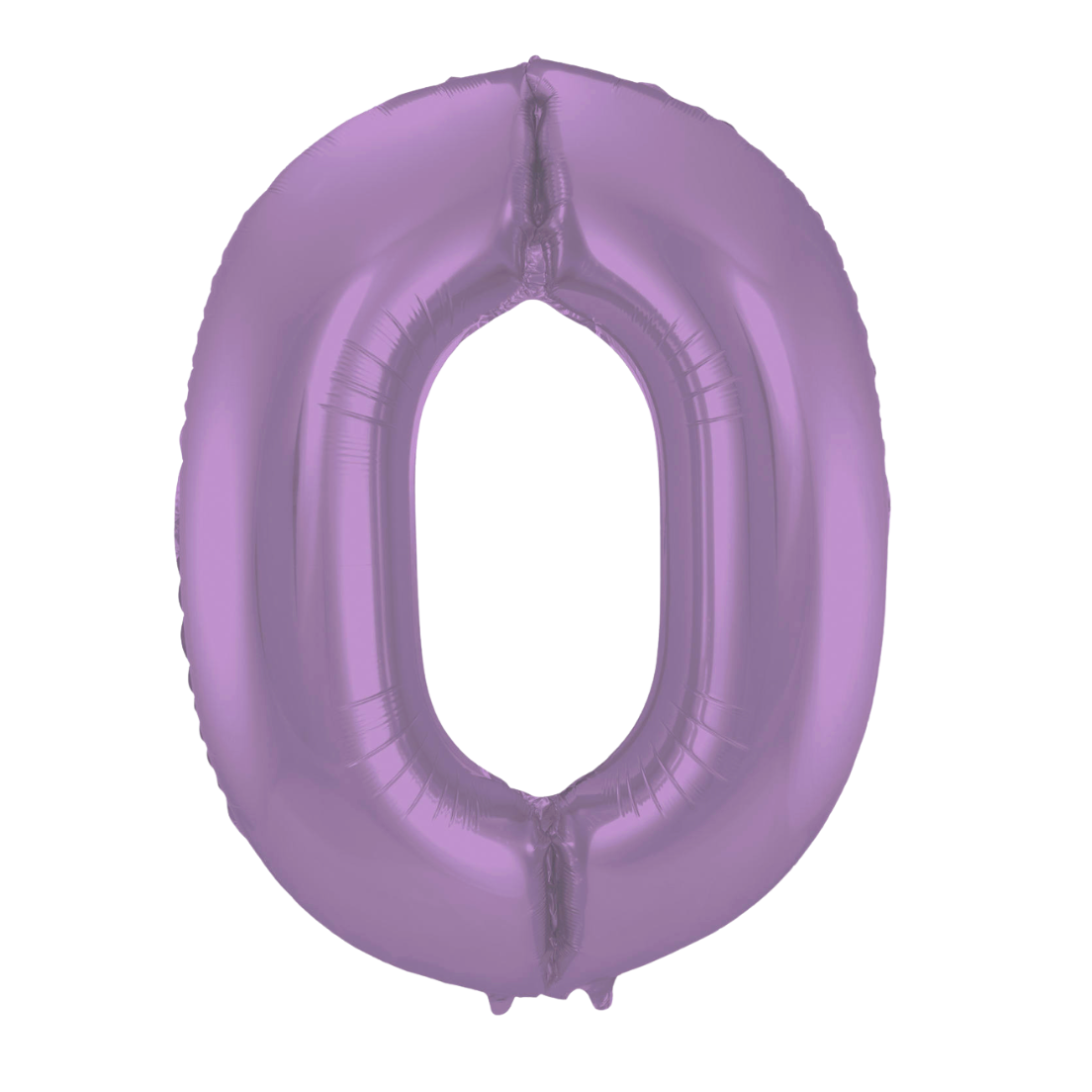 Álblaðra - Tölustafur - Fjólublár metalic - 0 - 86 cm