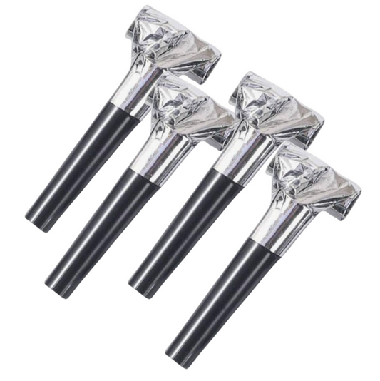 Blástursýlur - Silfur - 10 stk