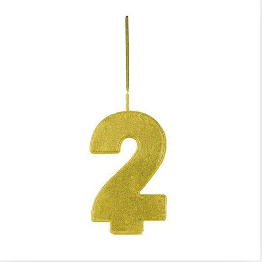 Stjörnuljósakerti - Nr. 2 - 6,8 cm