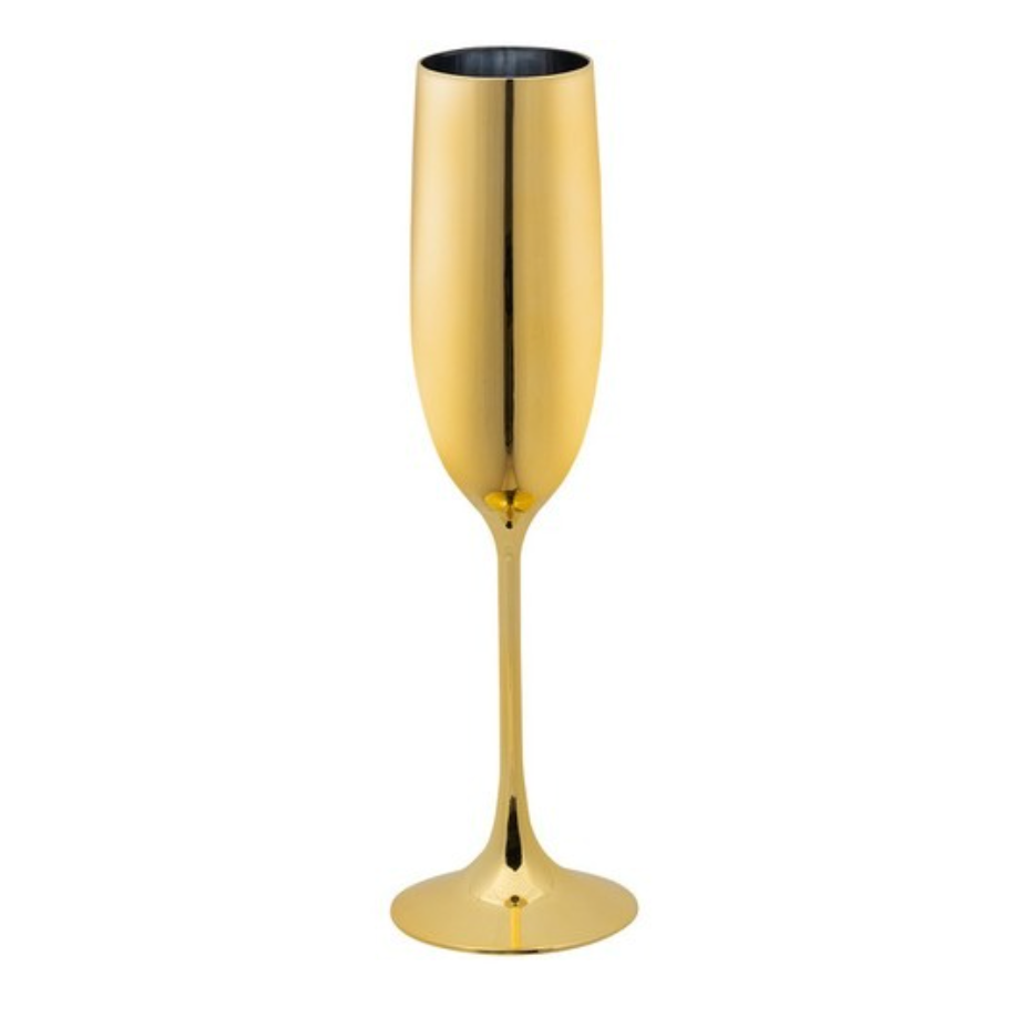 Kampavínsglas - Gyllt