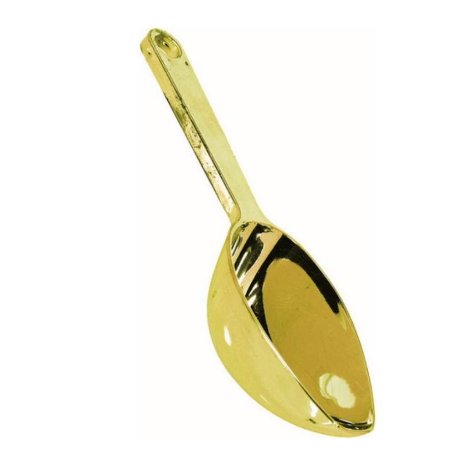 Skeið í nammibar - Gyllt - 16,7 cm