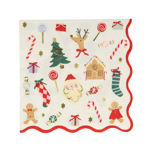 Servíettur - Jóla - 16 stk