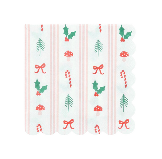 Servíettur - Jóla - 16 stk