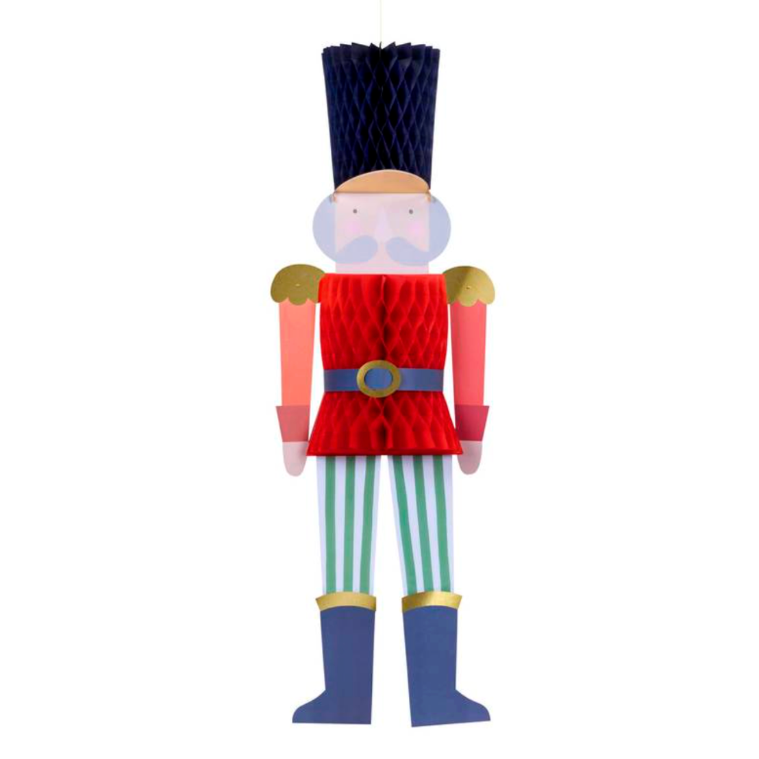 Hangandi Jólaskreytingar - Hnotubrjóturinn - 1 m - 3 stk