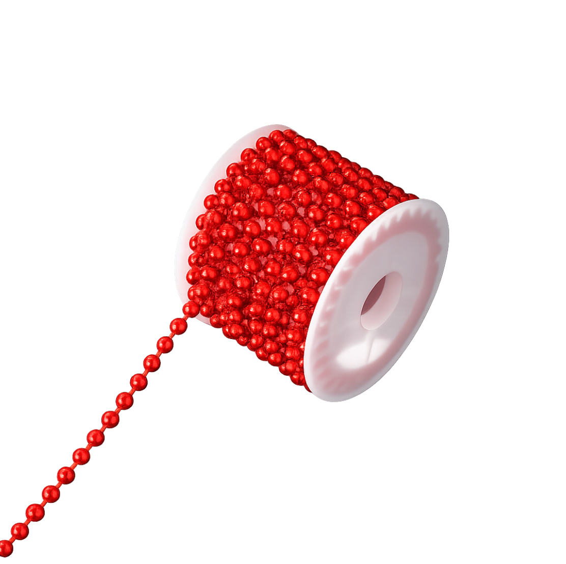 Perlulengja - Rauð - 5 metrar