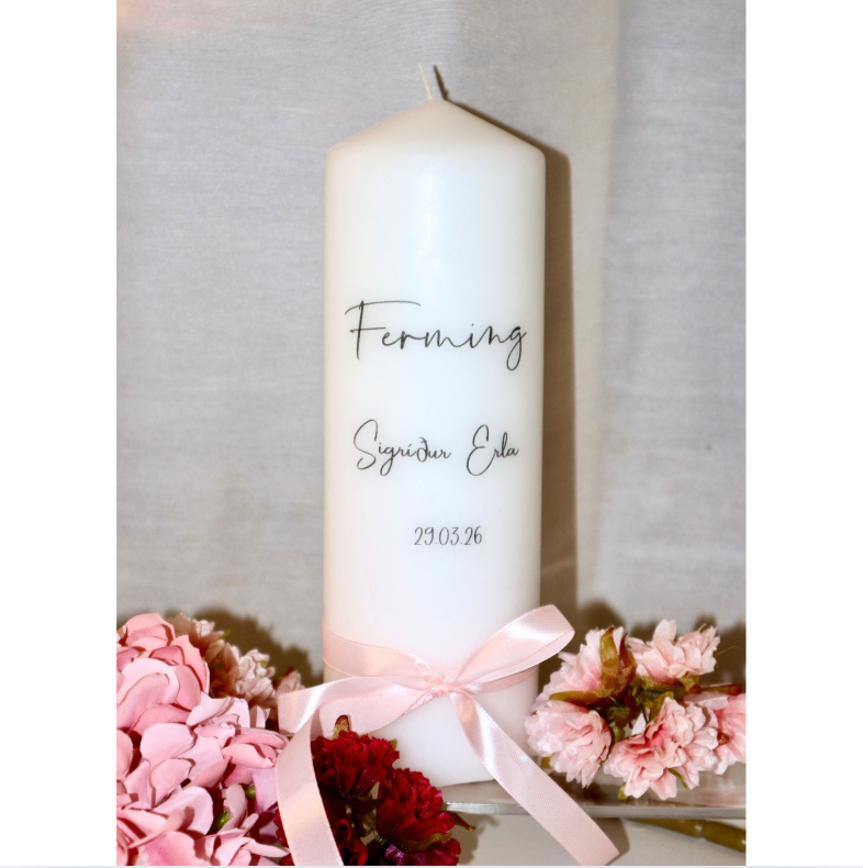 Fermingarkerti - Sérpöntun