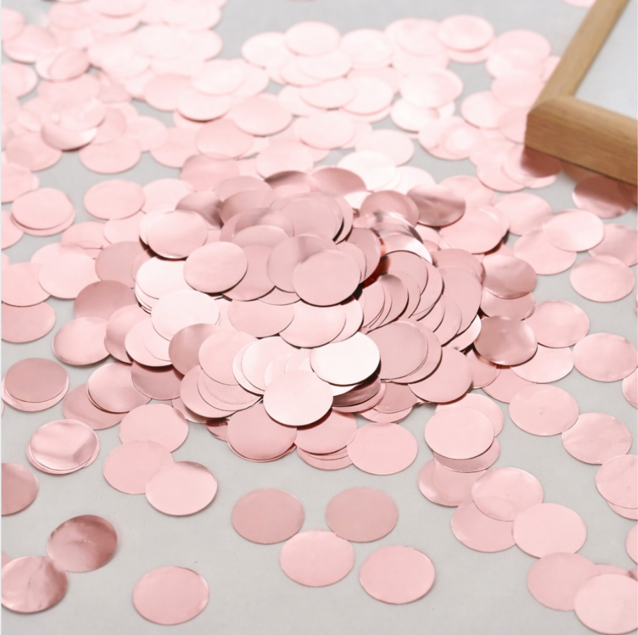 Confetti - Hringir - Rose Gold