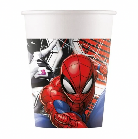Pappaglös - Spiderman - 8 stk