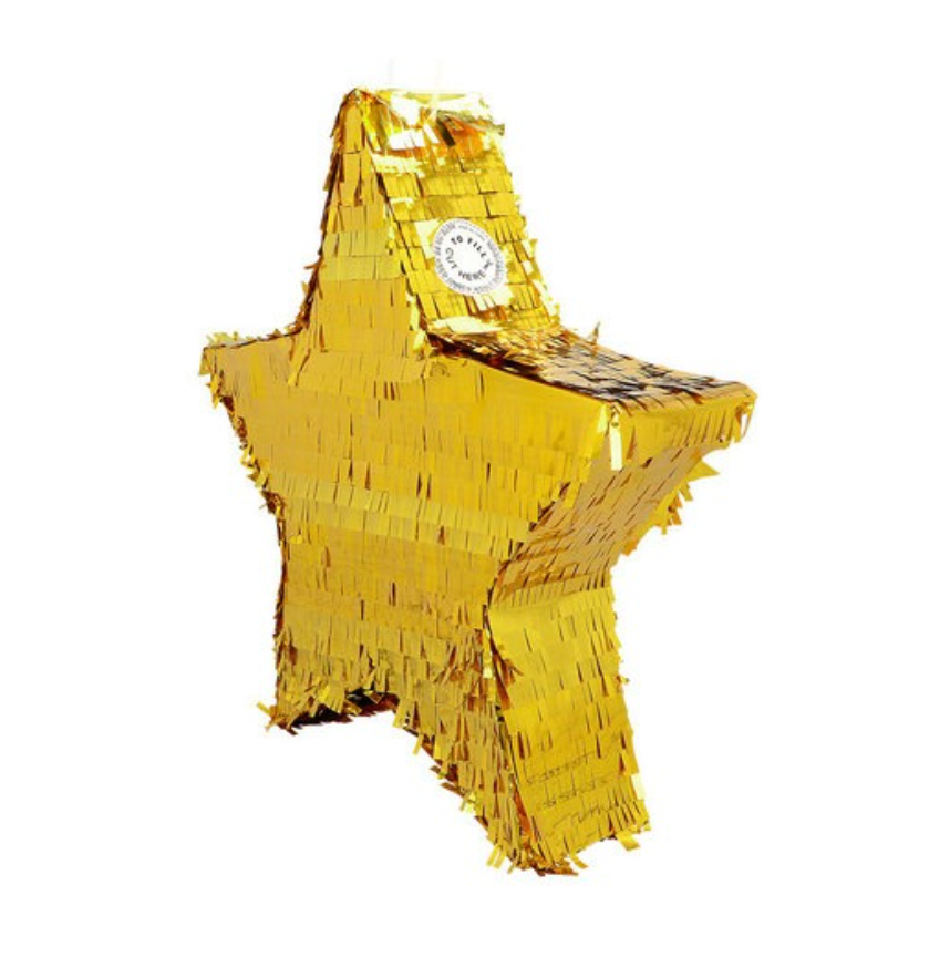 Pinata - Gyllt stjarna - 44 x 44 cm