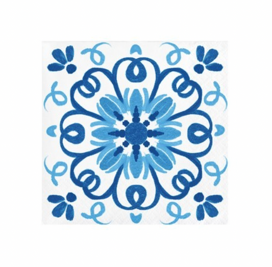 Servíettur - Blue Willow - 16 stk