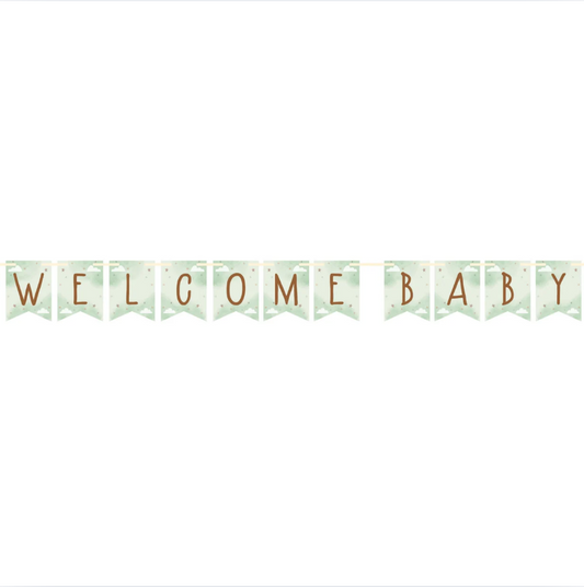 Fánalengja - Welcome Baby - 2,5 m