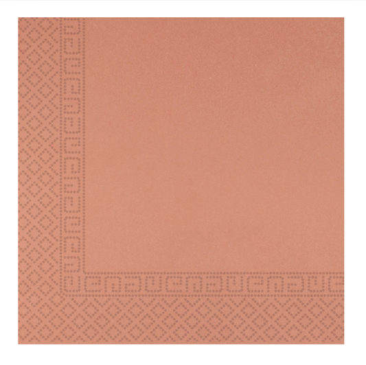 Servíettur - Rose Gold - 20 stk