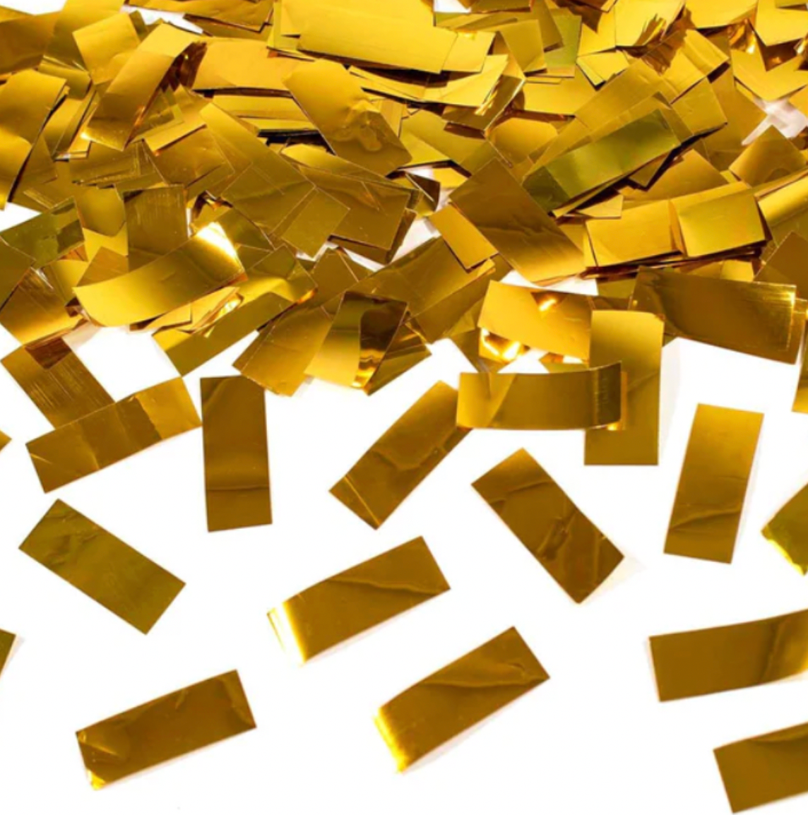 Confetti sprengja - Gull - 28 cm
