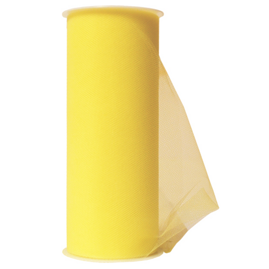 Tulle/Tjull - Gult - 22.8 metrar