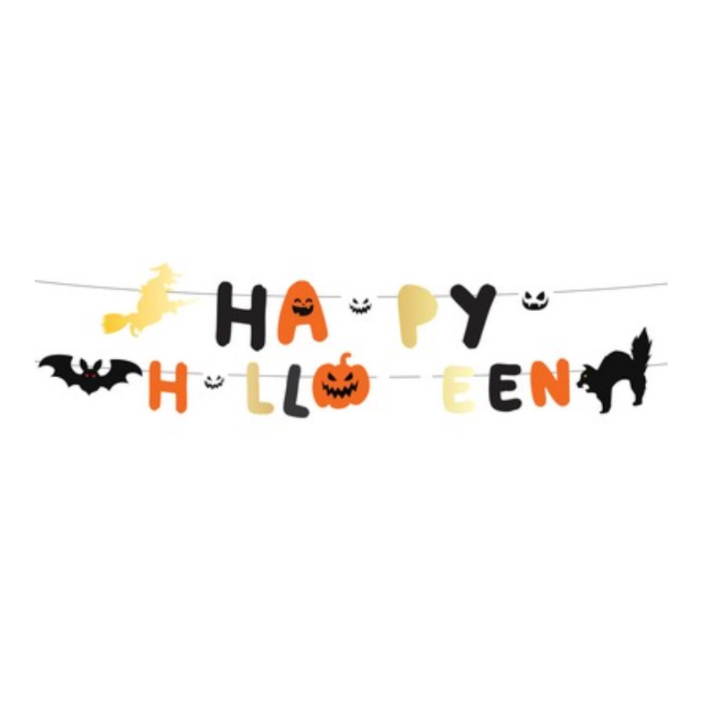 Fánalengja - Happy Halloween - 2 x 1,5 m
