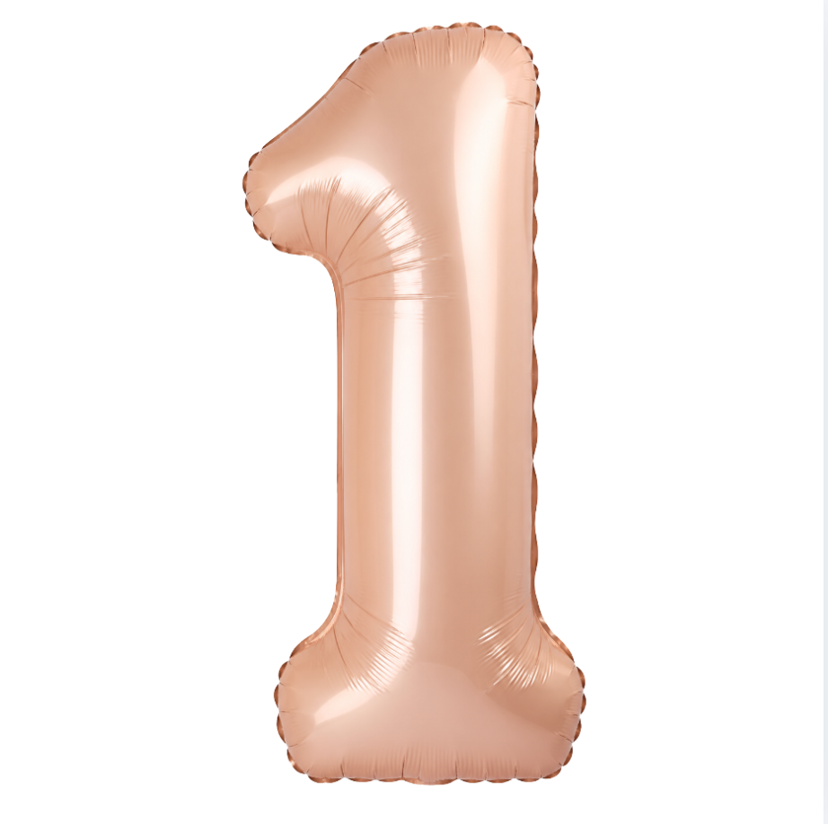 Álblaðra - Tölustafur - 1 - Ljósbrúnn - 86 cm