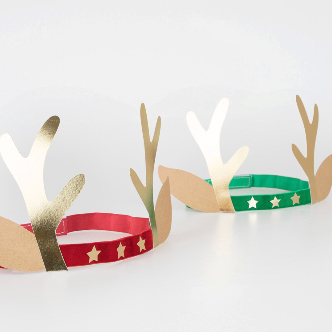 Hreindýra höfuðbönd - 8 stk