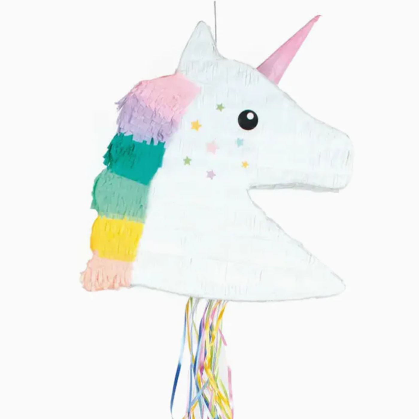 Pinata - Einhyrningur - 35 x 42 cm