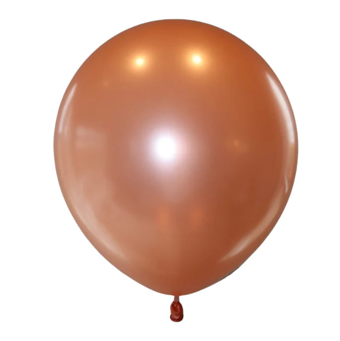 Latex blaðra - Rose Gold - Perlu - 45 cm