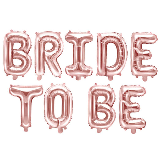 Álblaðra fyrir loft/vegg - Bride to be - Rosegold